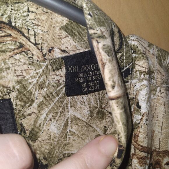 Redhead Men's 100% Cotton Hawaiian Button Down Shirt Size XXL - Picture 3 of 3